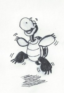enthused turtle