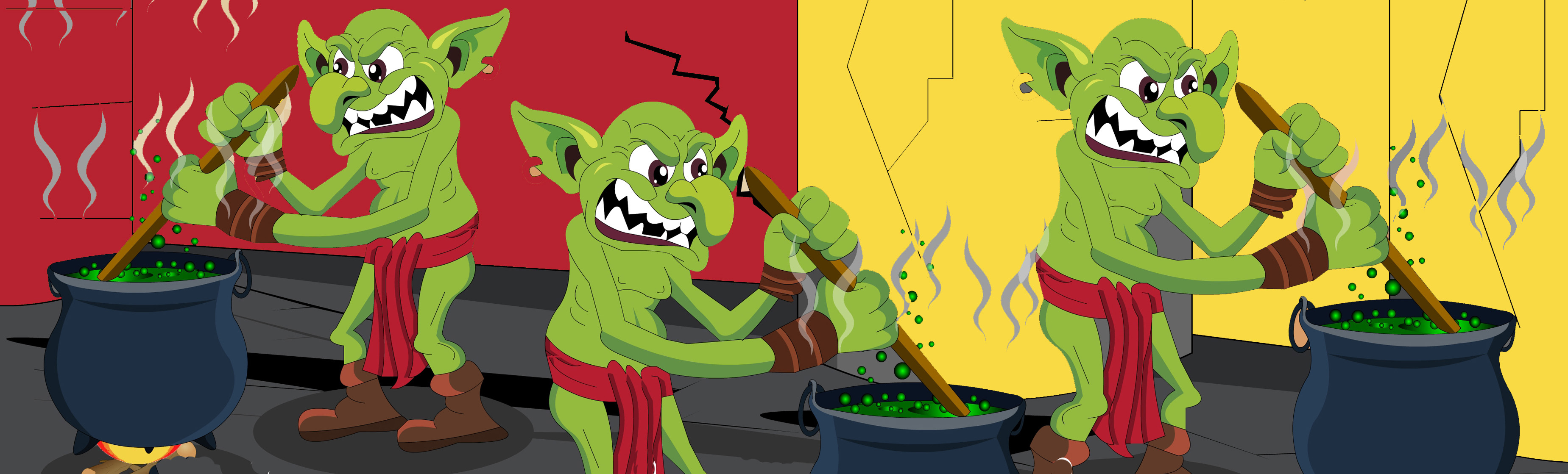Goblins Goop banner art