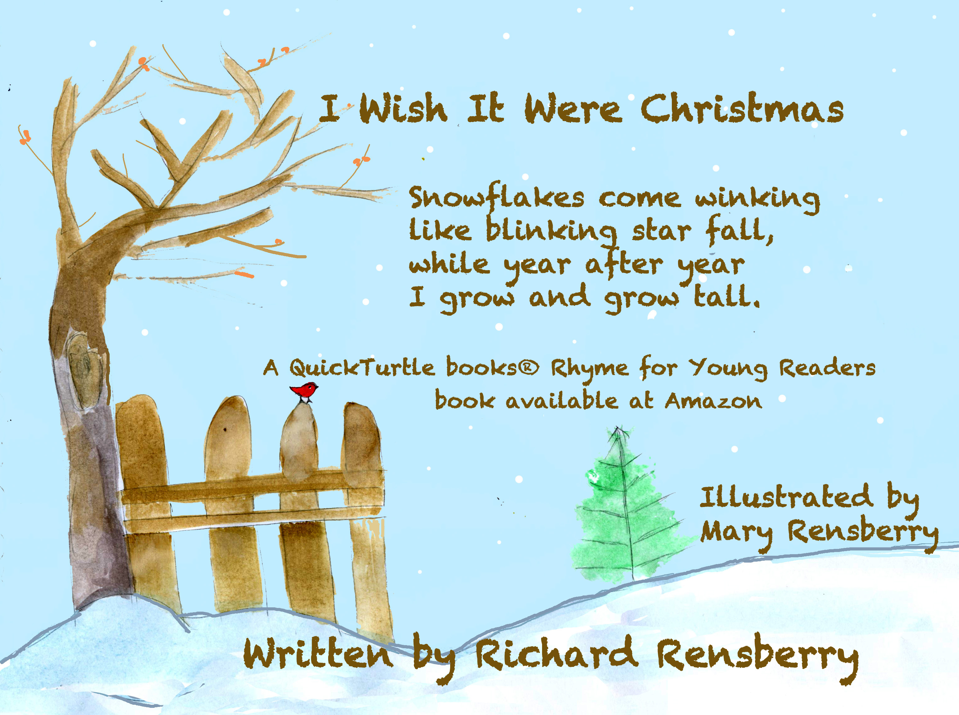 I wish It Were Christmas book ad